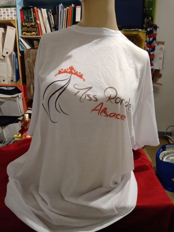 T shsirt Miss ronde France – Image 2